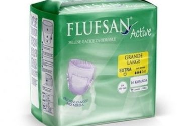 پوشک شورتی ایتالیایی بزرگسال فلوفسان flufsun سایز لارج