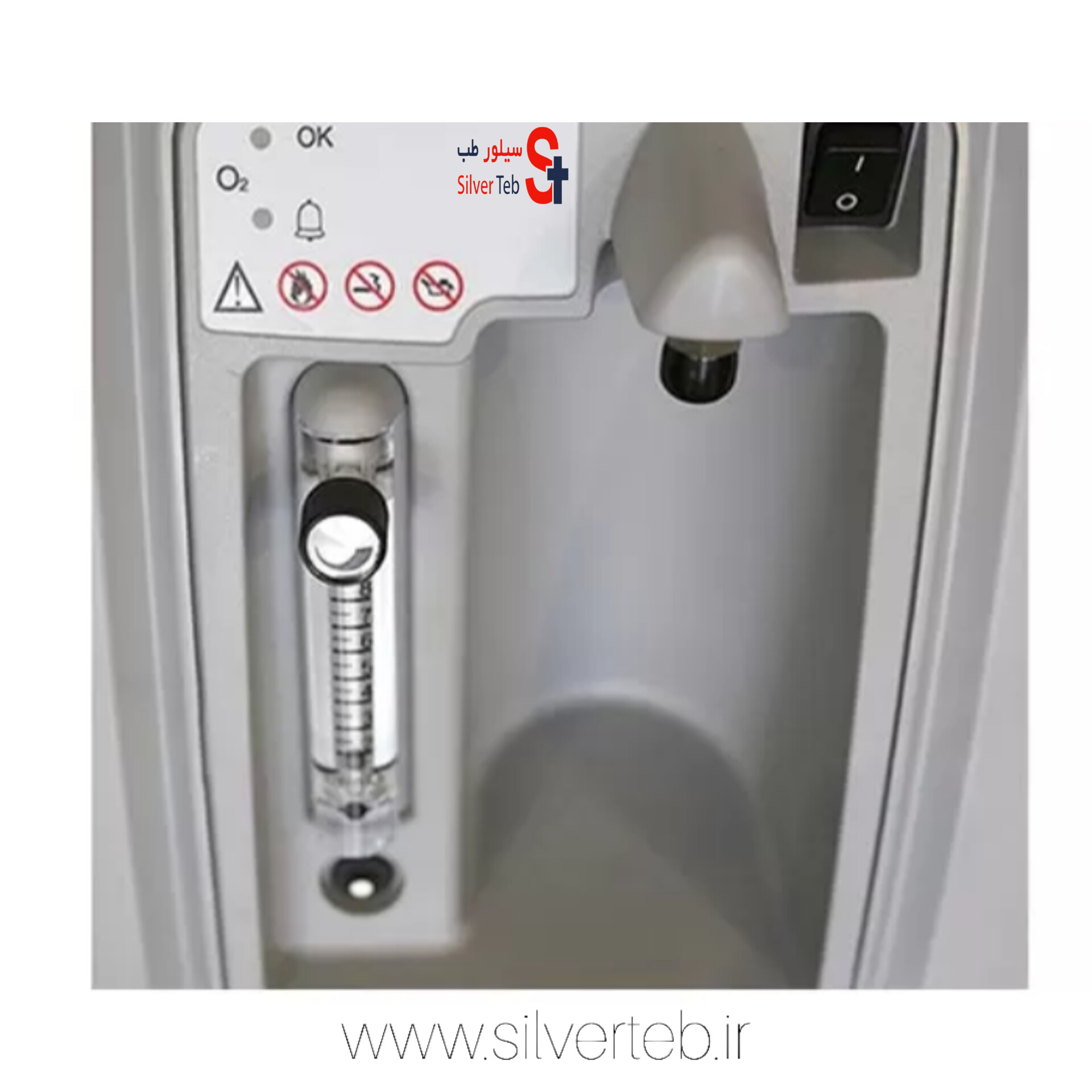 دستگاه اکسیژن ساز 8 لیتری نایدک مدل nuvo8 - تصویر 2