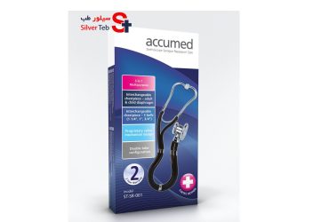گوشی پزشکی دو شلنگ اکیومد مدل ST-SR-001