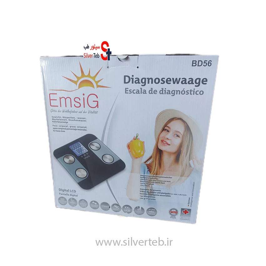 ترازوی تشخیصی لمسی امسیگ مدل BD56(اصلی و دارای گارانتی)