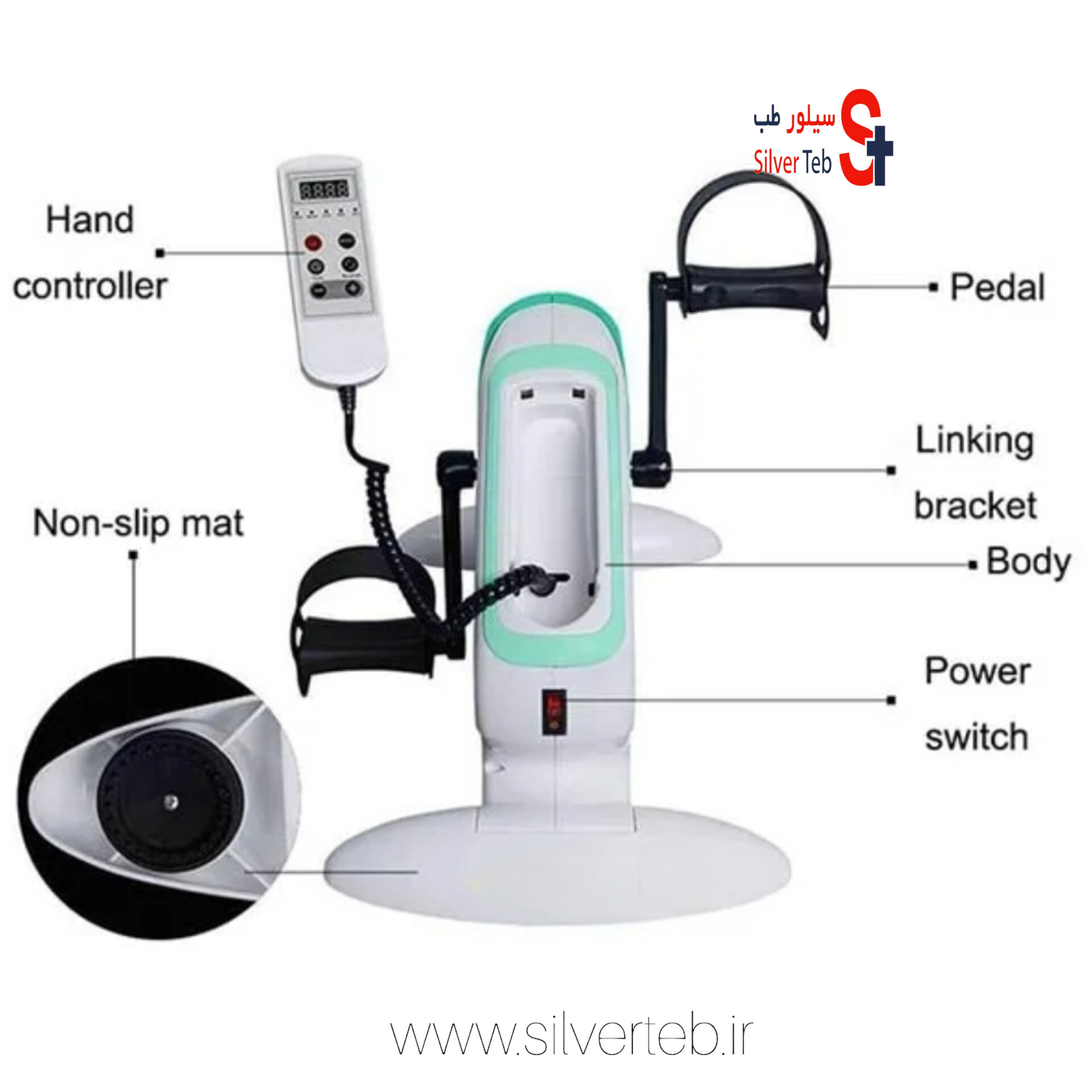 مینی بایک برقی آذیموس مدل AZ-812H3 - تصویر 9