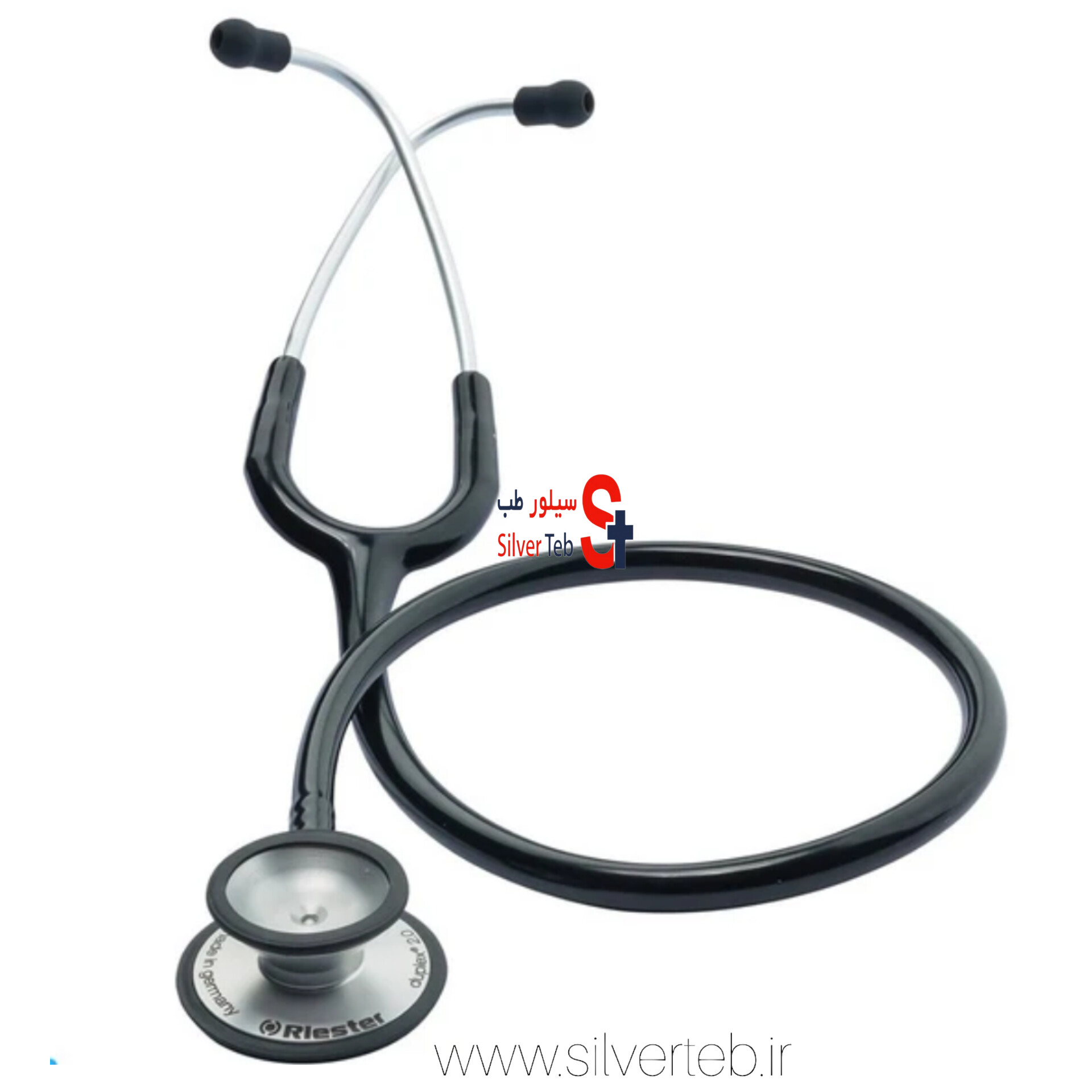 گوشی پزشکی ریشتر مدل جدید 1-Duplex 4200 مشکی - تصویر 4