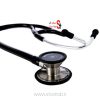 گوشی پزشکی ریشتر مدل 2-4001 duplex آلومینیومی (خاکستری-مشکی)