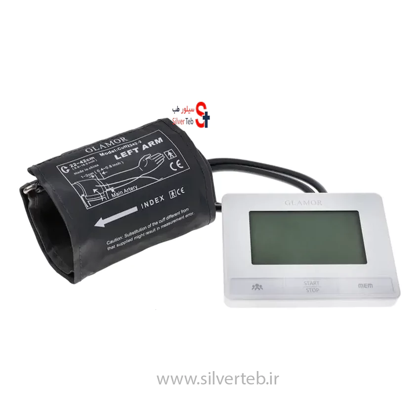 فشارسنج بازویی دیجیتالی گلامور مدل DBP-6173 سخنگو - تصویر 12