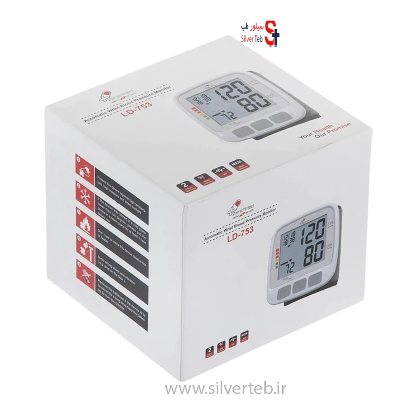 فشارسنج مچی دیجیتال زنیتمد مدل LD753 - تصویر 2