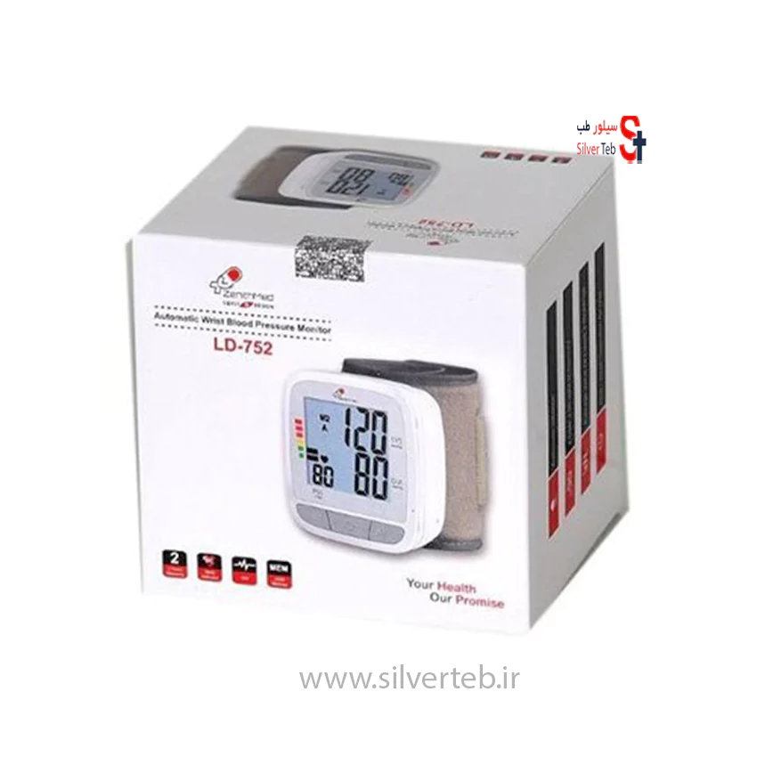 فشارسنج مچی زنیت مد مدل LD-752 دیجیتالی - تصویر 3