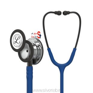 گوشی پزشکی لیتمن کلاسیک 3 سرمه‌ای آینه‌ای 5863