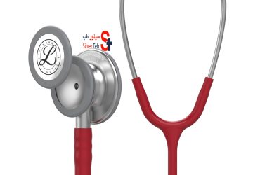 گوشی پزشکی لیتمن کلاسیک 3 زرشکی استیل 5627