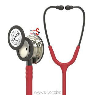 گوشی پزشکی لیتمن کلاسیک 3 کد 5864 زرشکی شامپاینی