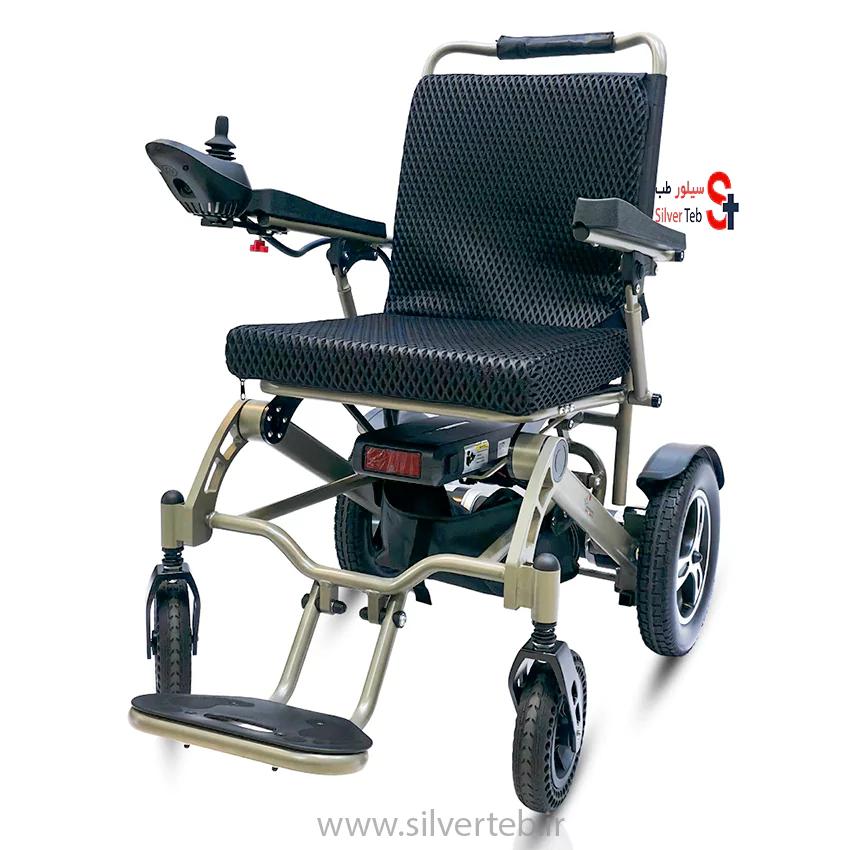 ویلچر برقی زنیت مد مدل (110A(B آلومینیومی تاشو - تصویر 9