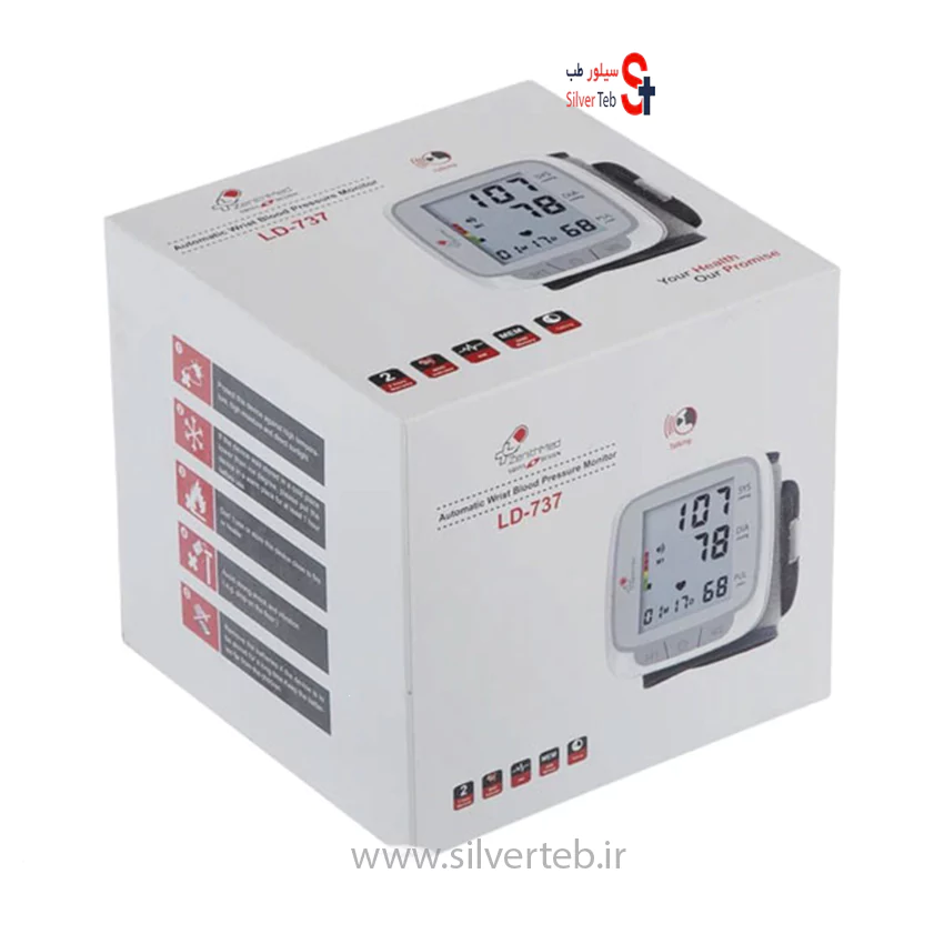 فشارسنج مچی زنیت مد مدل LD-737 دیجیتالی سخنگو - تصویر 7