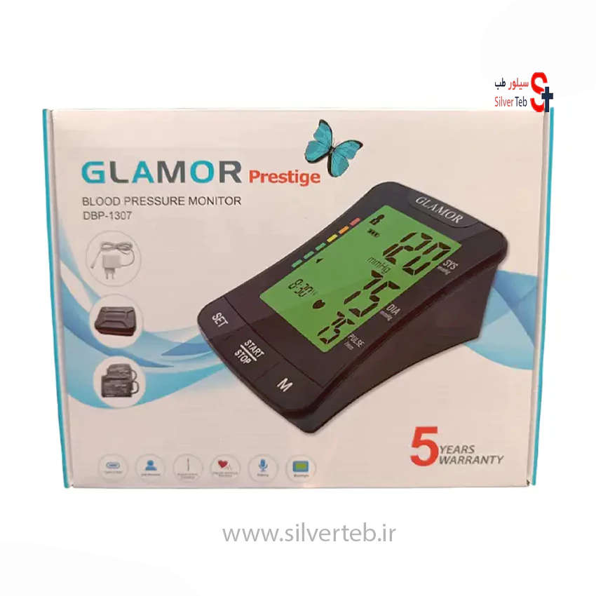فشارسنج دیجیتال گلامور مدل DBP-1307 سخنگو - تصویر 2
