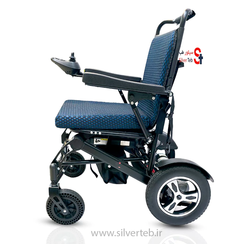ویلچر برقی زنیت مد مدل (110A(B آلومینیومی تاشو - تصویر 4
