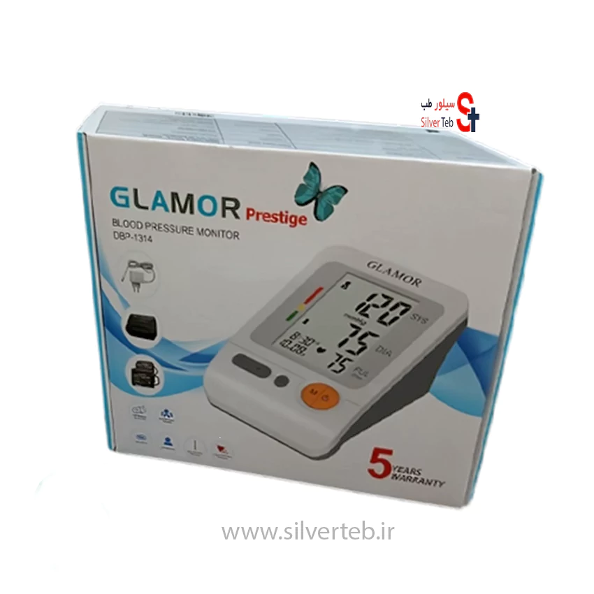 فشارسنج بازویی دیجیتال گلامور مدل DBP-1314 - تصویر 2